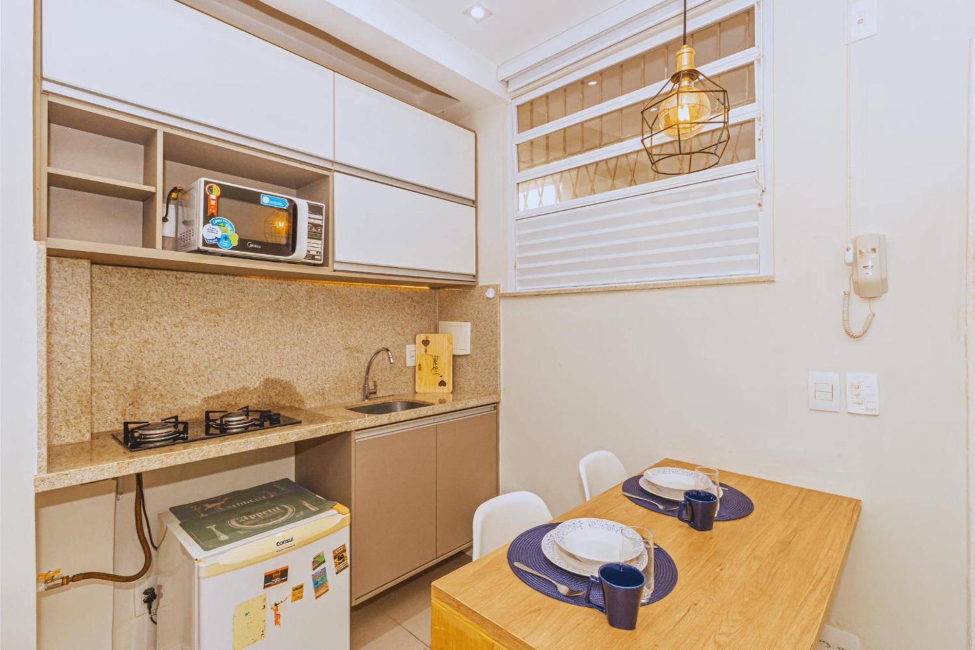 Rj02 Copacabana 200m Da Praia! Apartemen